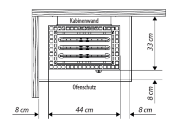 Θερμαντικά σώματα για σάουνα σειρά EOS Moment Control W 3