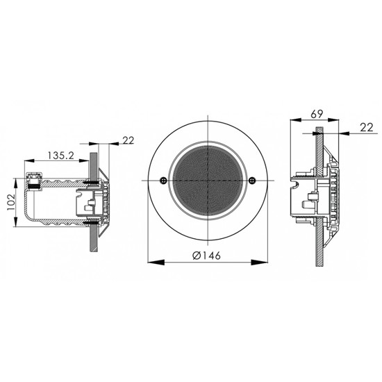 ΦΩΤΙΣΤΙΚΟ SPA MINI Ø63mm 3