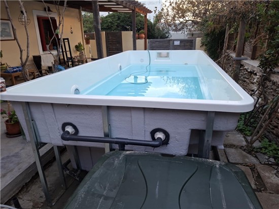 ΠΟΛΥΕΣΤΕΡΙΚΗ ΠΙΣΙΝΑ SIMEO ΜΕ ΣΚΙΜΜΕΡ - ΕΡΓΟ ΣΤΗΝ ΑΝΔΡΟ 8