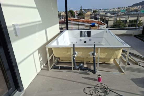 MINI POOLS PORTCRIL, Diva Pool 24 με υδρομασάζ