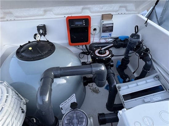 Πισίνα Προκάτ με Υπερχείλιση Καταρράκτη στην Άνδρο - Έργο 16 7