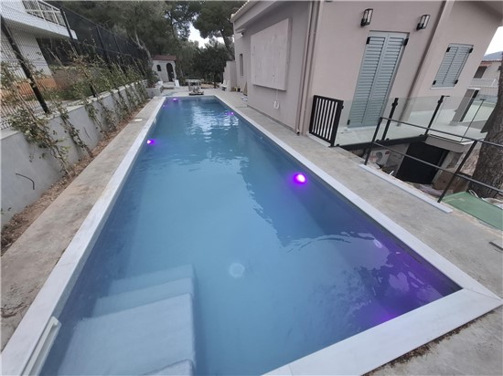 Πισίνα προκάτ με σκίμμερ στο Πόρτο Ράφτη - Έργο 88 5