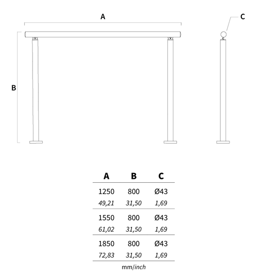 Σκάλα-Κουπαστή Ε-12R AQA 4