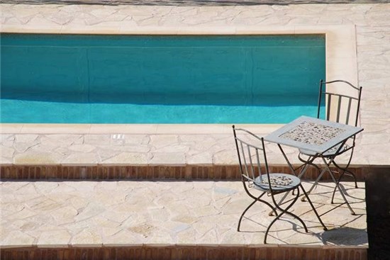 Πισίνα μπετόν με φίλτρο Compact Ξενοδοχείο Villa Gaia στην Κεφαλονιά - Έργο 4 4