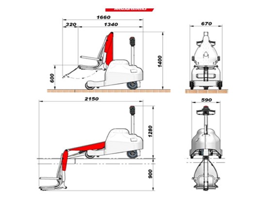 Υδραυλικό αναβατόριο – lift για άτομα με κινητικές δυσκολίες μοντέλο PANDAPOOL 3