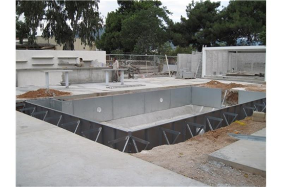 Στάδια κατασκευής πισίνας Προκάτ με Σκίμμερ  55
