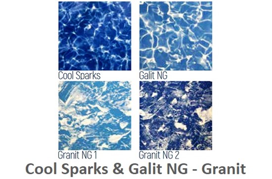 Haogenplast Israel - Printed range Next generation, Cool Sparks & Galit NG - Granit