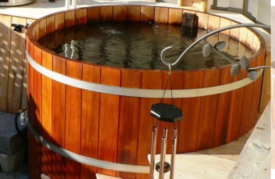 Ξύλινo Στρογγυλό Hot Tub Κέδρου - Βελγίου 13