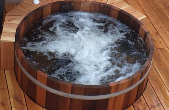 Ξύλινo Στρογγυλό Hot Tub Κέδρου - Βελγίου 11