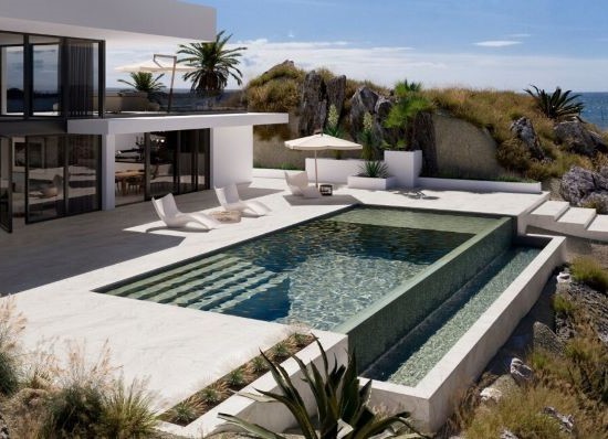 Πλακάκια πισίνας και δαπέδου GRESMANC, BORDO INFINITO ΚΑΙ BORDO PISCINA